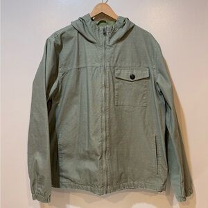 Caterpillar Women's Olive Hooded Jacket